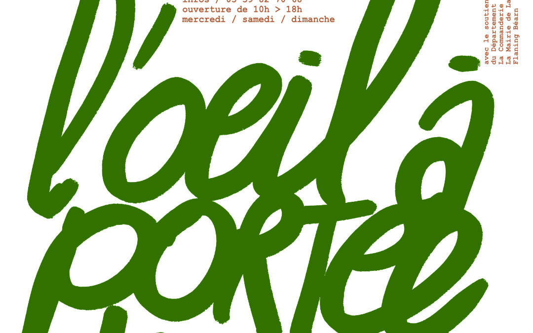 L’ŒIL À PORTÉE DE MAIN – Galerie Inclusive 8 avril au 20 juillet 2026